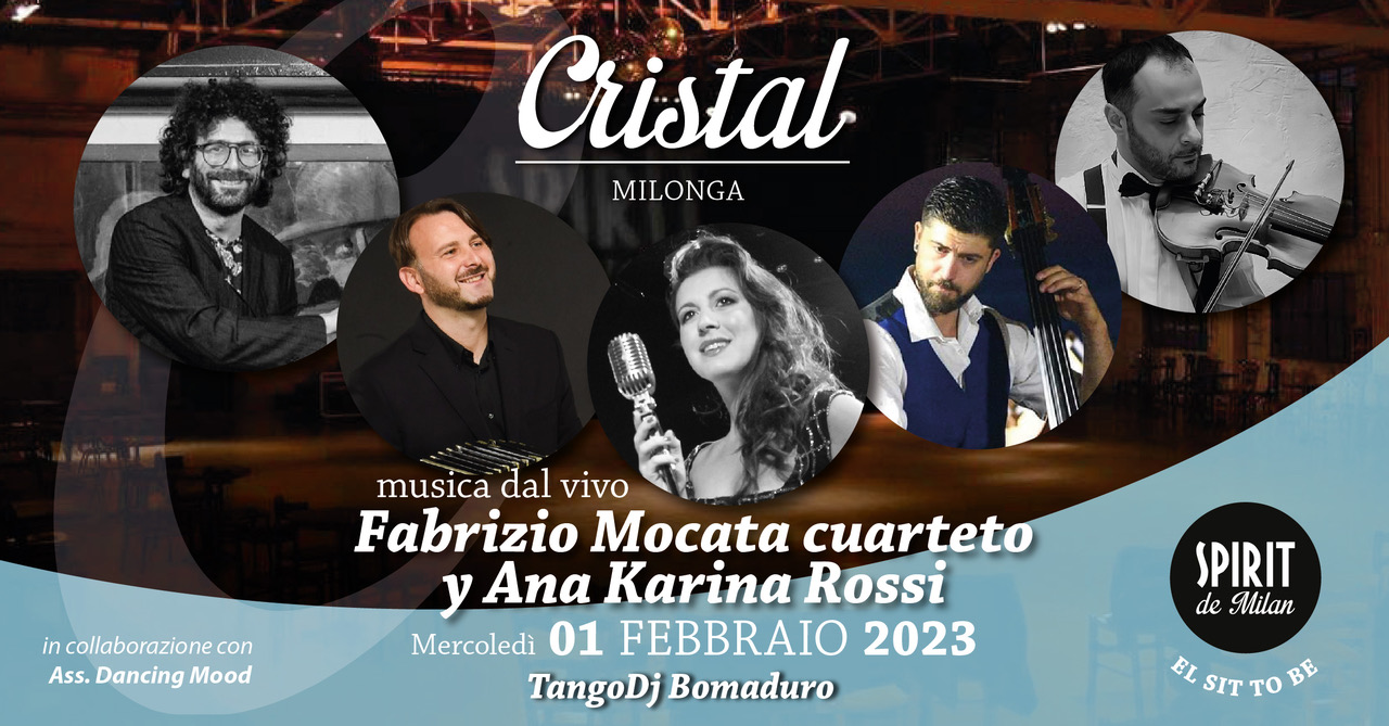 Cristal, Tango en vivo