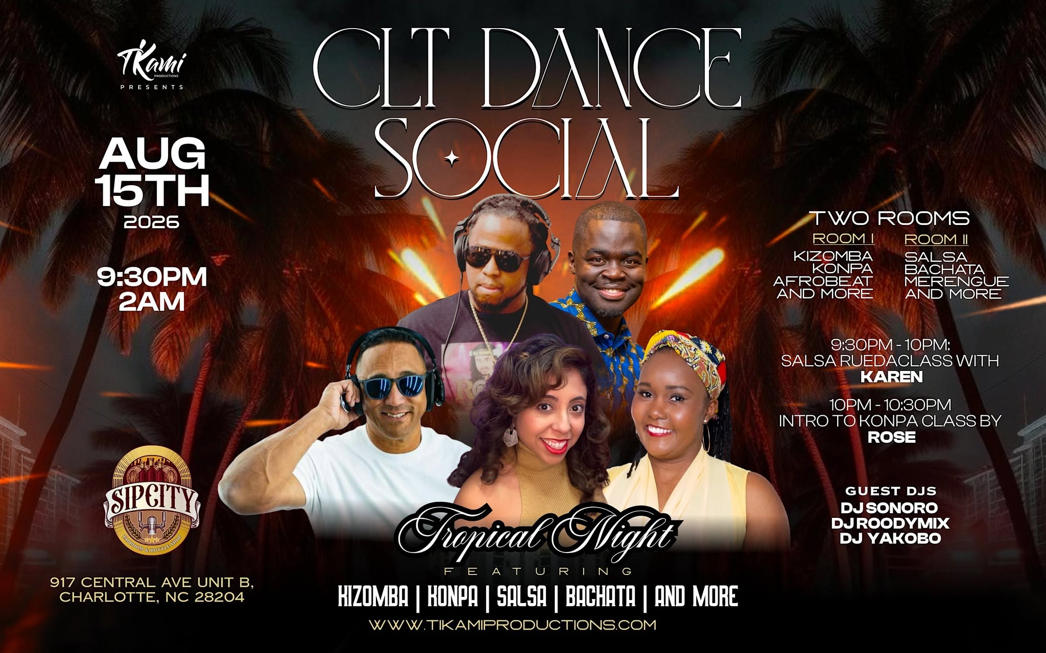 CLT DANCE SOCIAL AUGUST 15TH