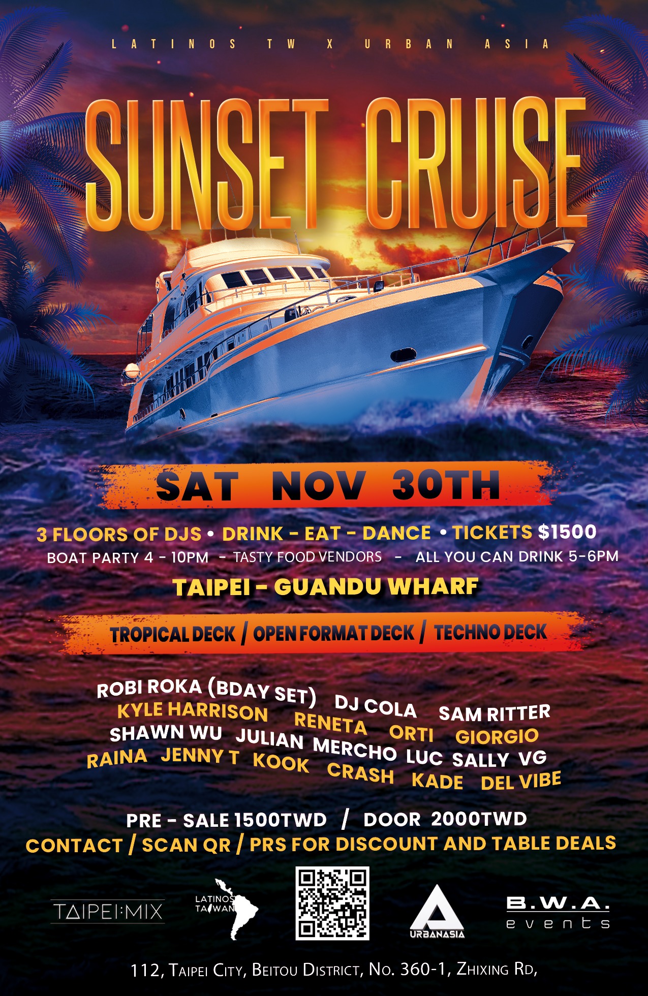SUNSET CRUISE