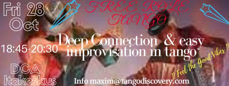 Flow!!! Free role Tango in Helsinki by Tango Discovery Maxim&Hernan