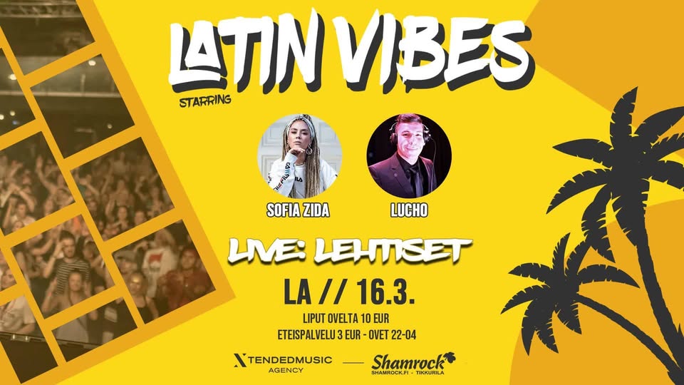 Latin Vibes w. Sofia Zida, DJ Lucho