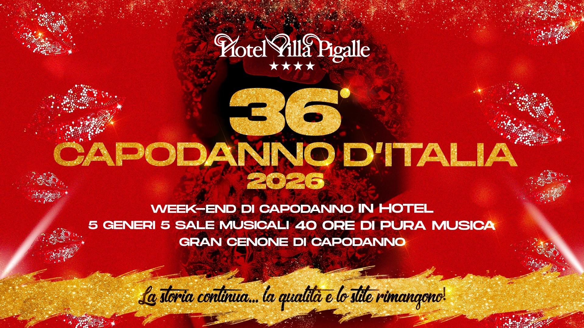 Capodanno 2026 - Villa Pigalle - Bassano
