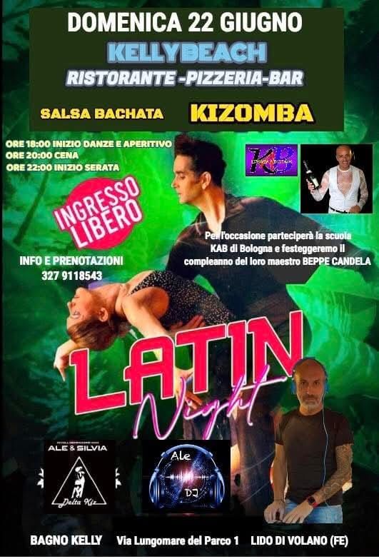 Kizomba sul mare. Compleanno Beppe Candela