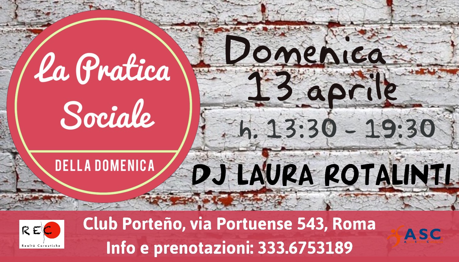 La Pratica Sociale di domenica 13 aprile!