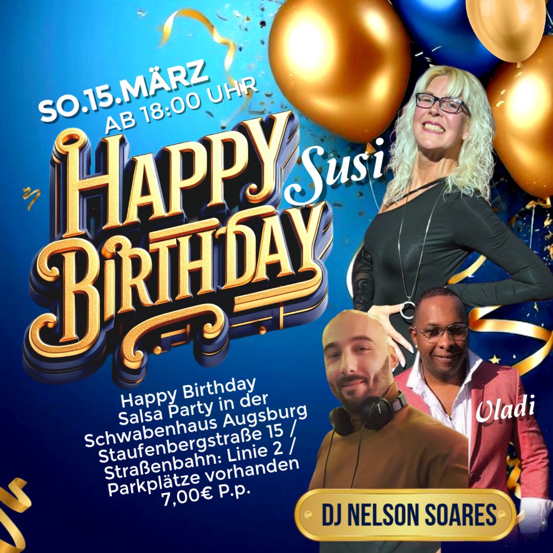 🎉 Happy Birthday Party für Susi! 🎉in Augsburg