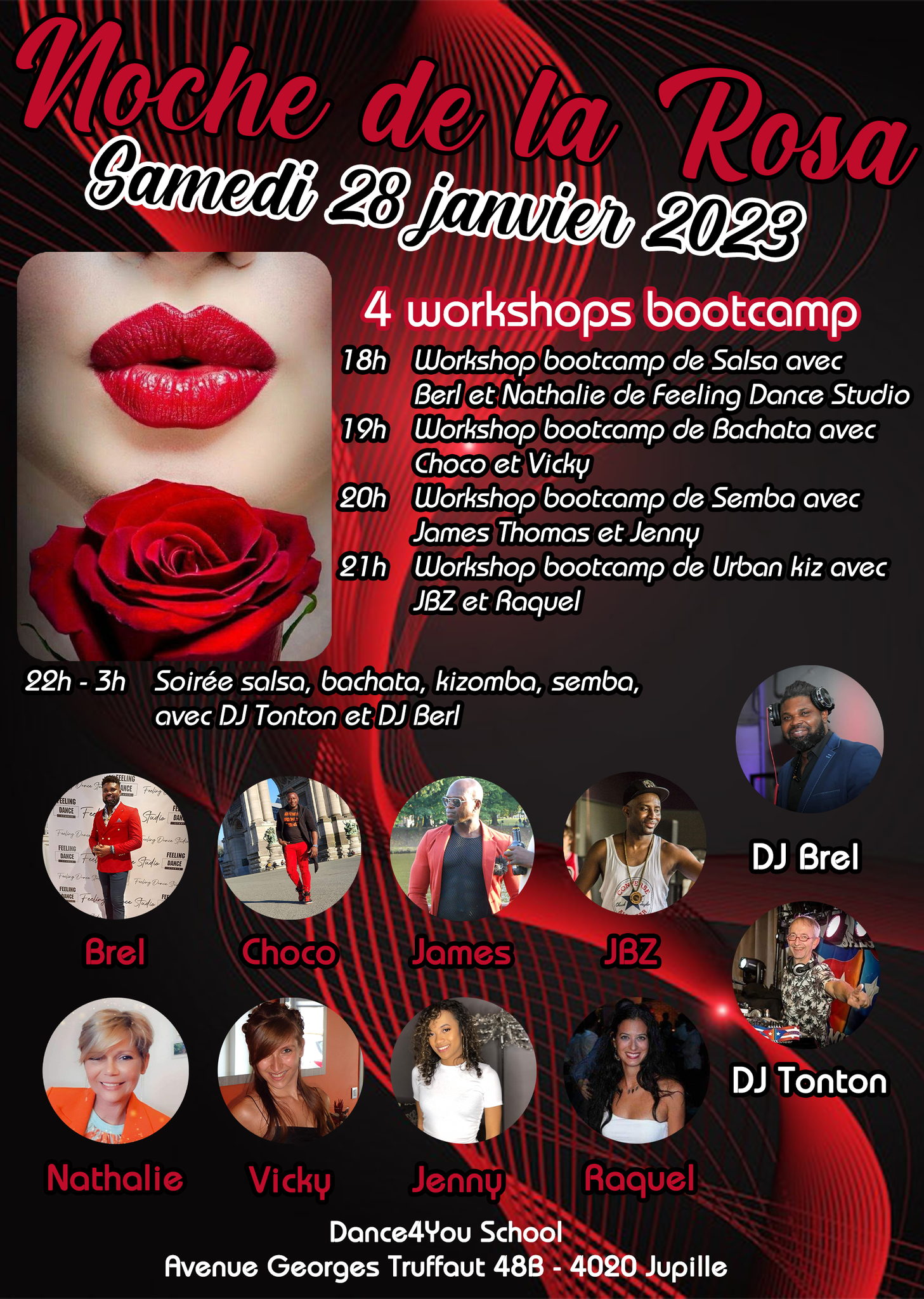 Noche de la Rosa Samedi 28 janvier 2023