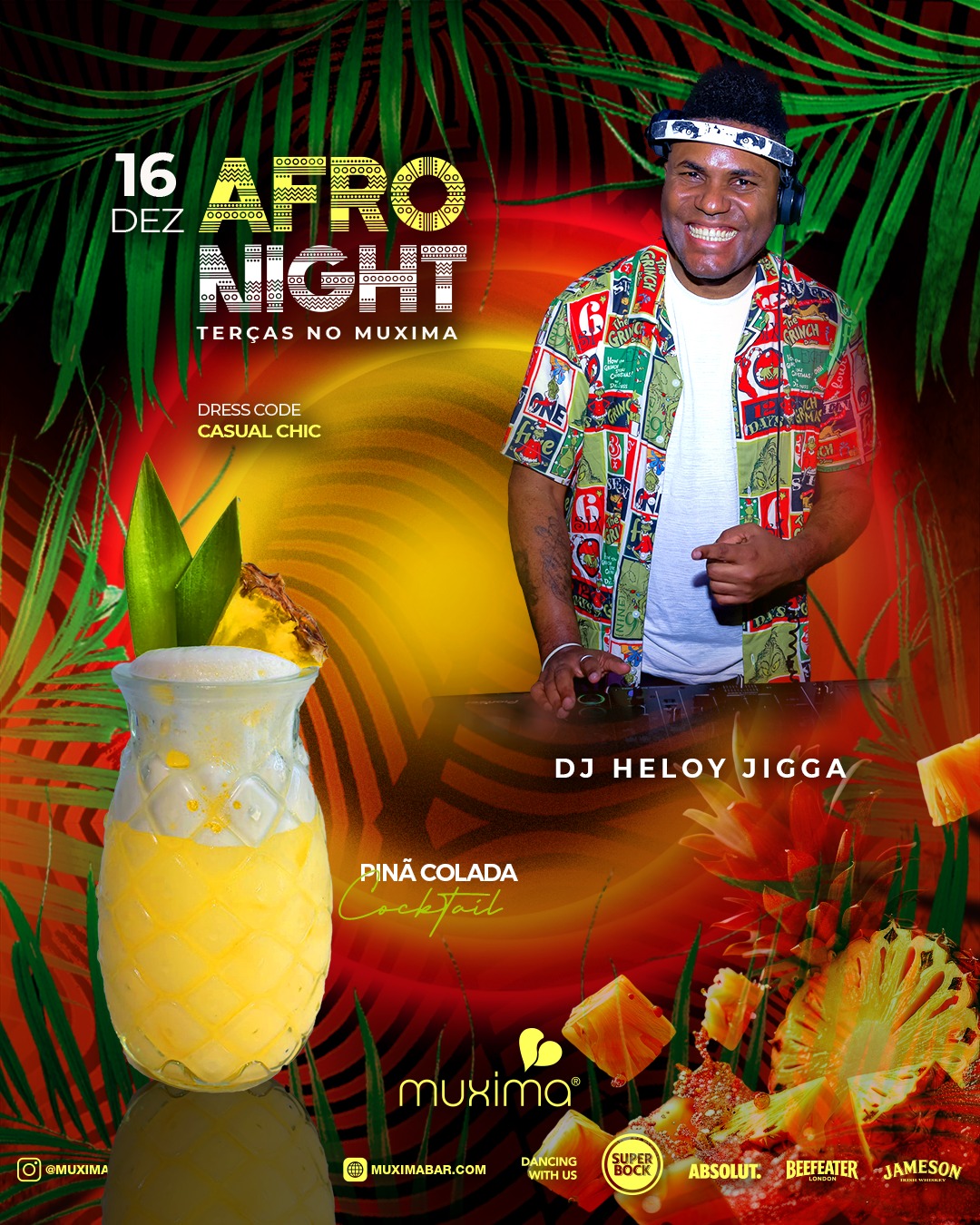 TERÇA 16 dez 👣 【 Afro Night】