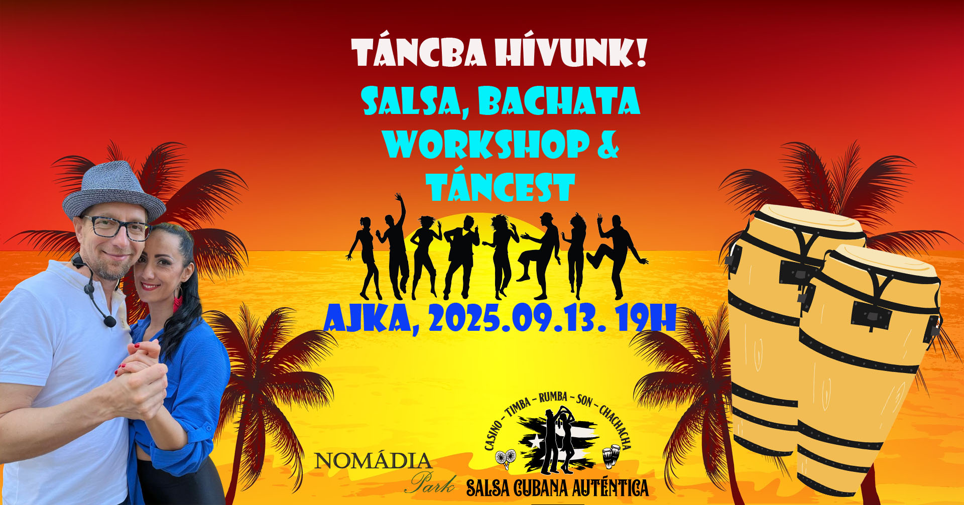 Salsa és Bachata Workshop & Táncest - Ajka