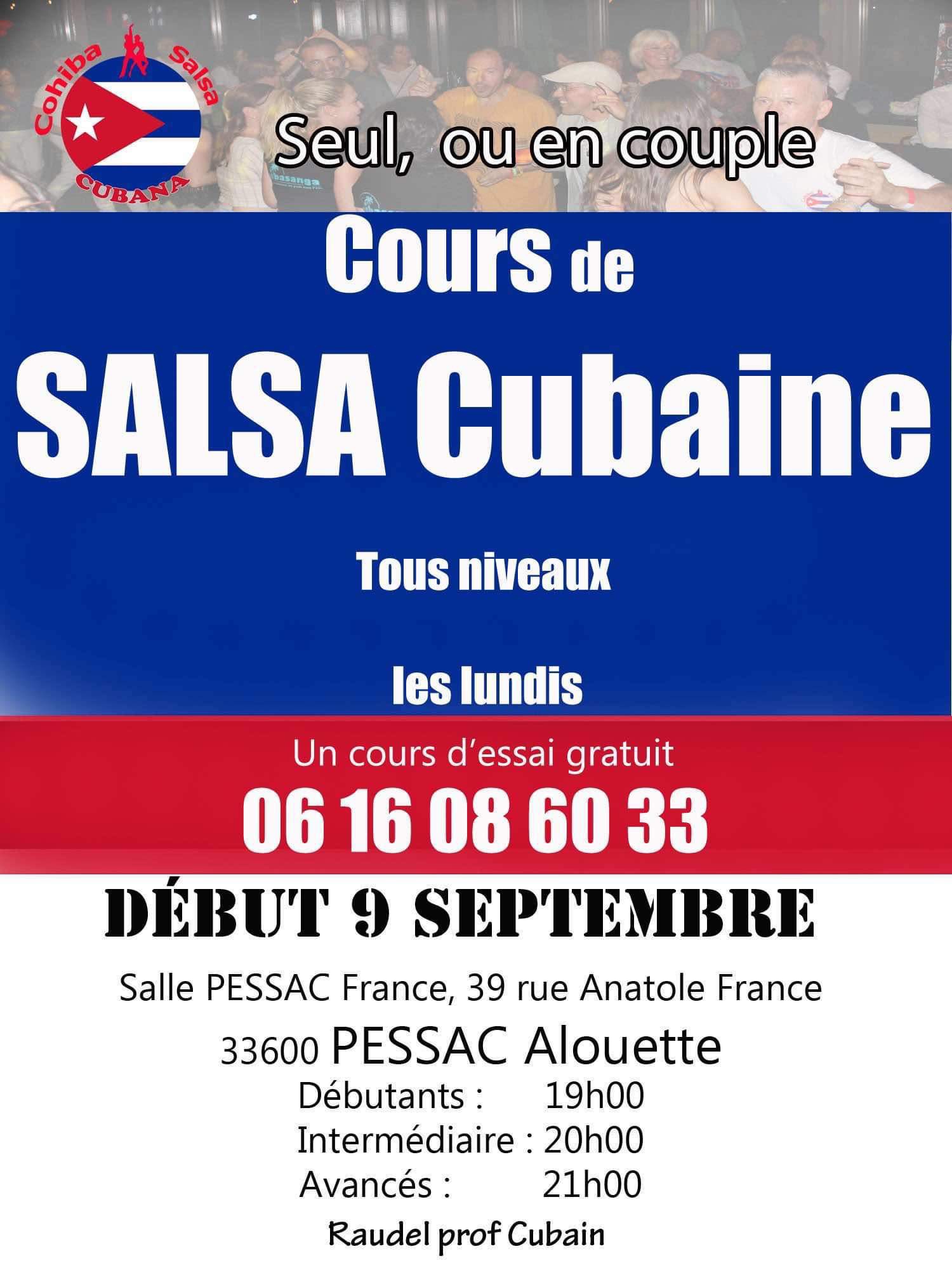 ❗️❗️La rentrée Salsa Cubaine 💃