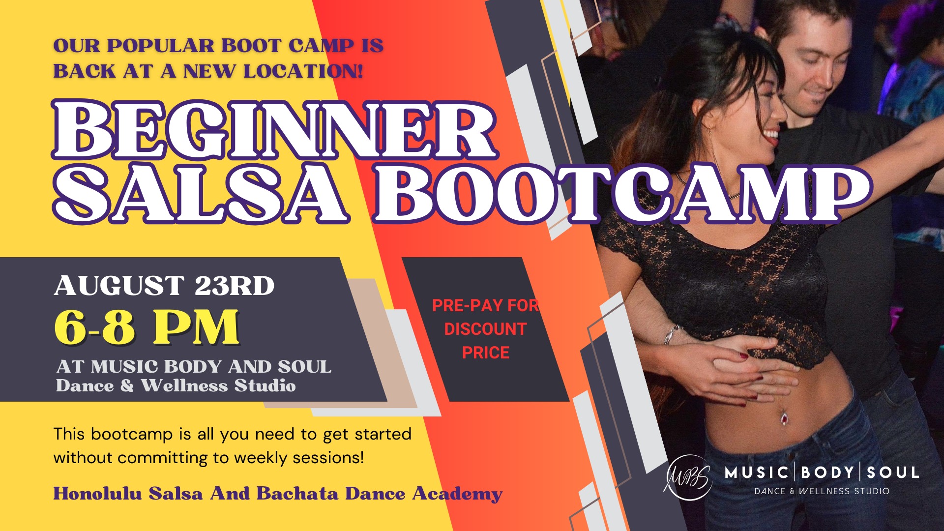 Salsa Bootcamp For Beginners!