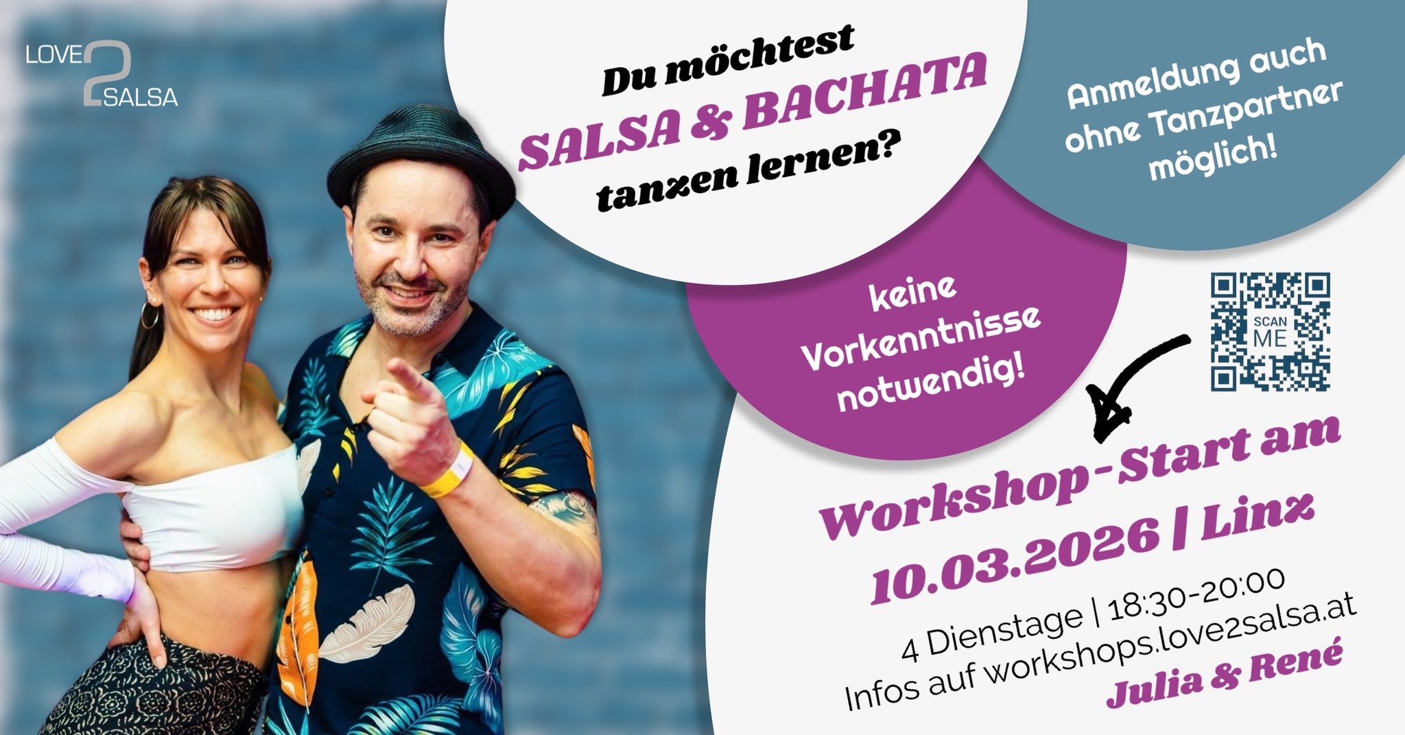 Salsa & Bachata Anfänger Workshop