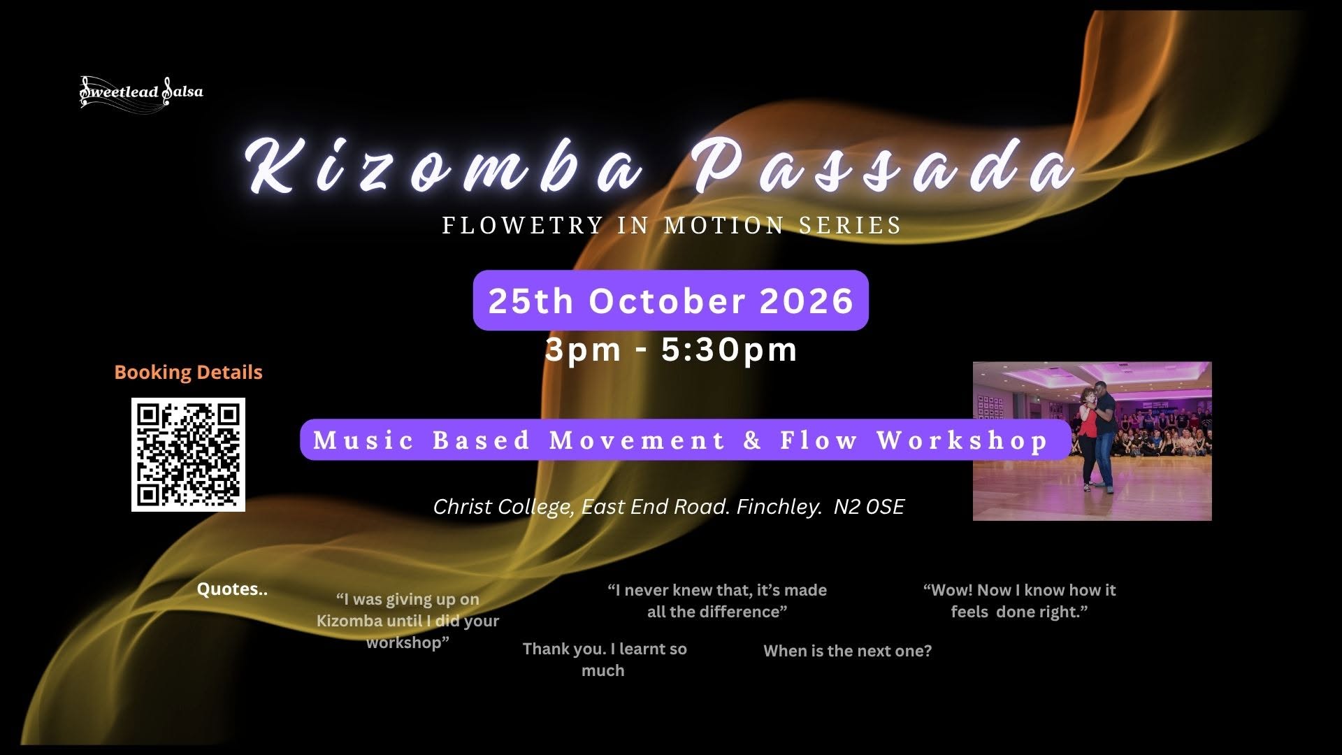 Sweetlead Kizomba Passada Workshop