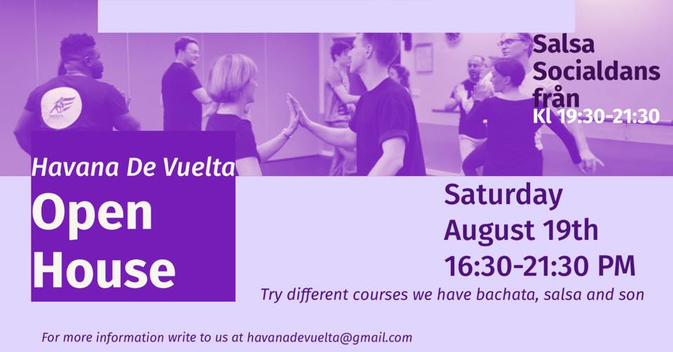 Open house - Havana De Vuelta Höstterminen