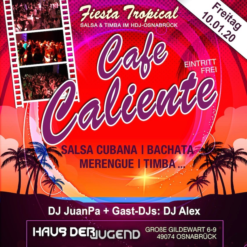 Café Caliente - DIE Salsa Party im HDJ - Osnabrück
