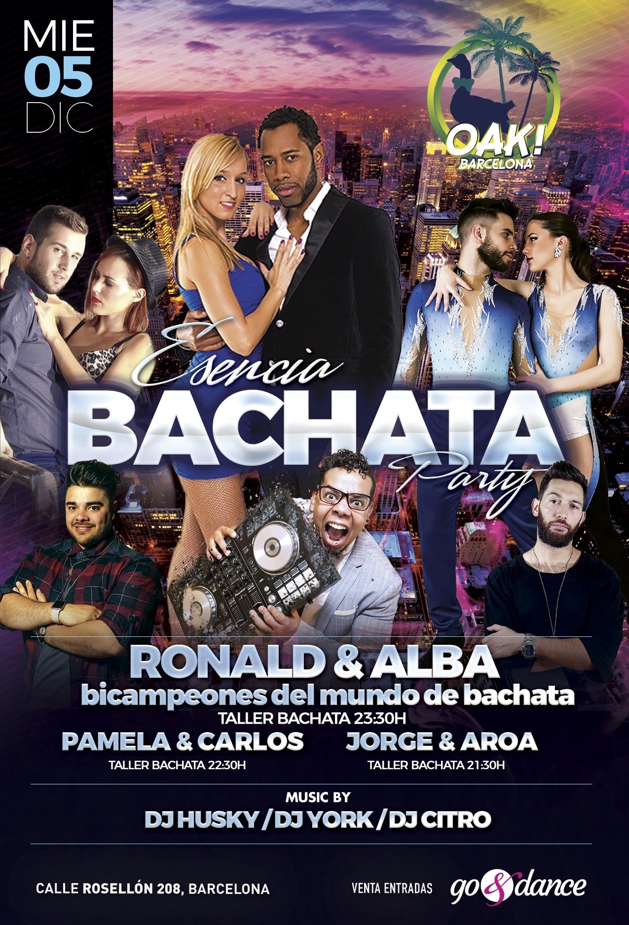 Esencia Bachata Party - Barcelona, 5th December 2018