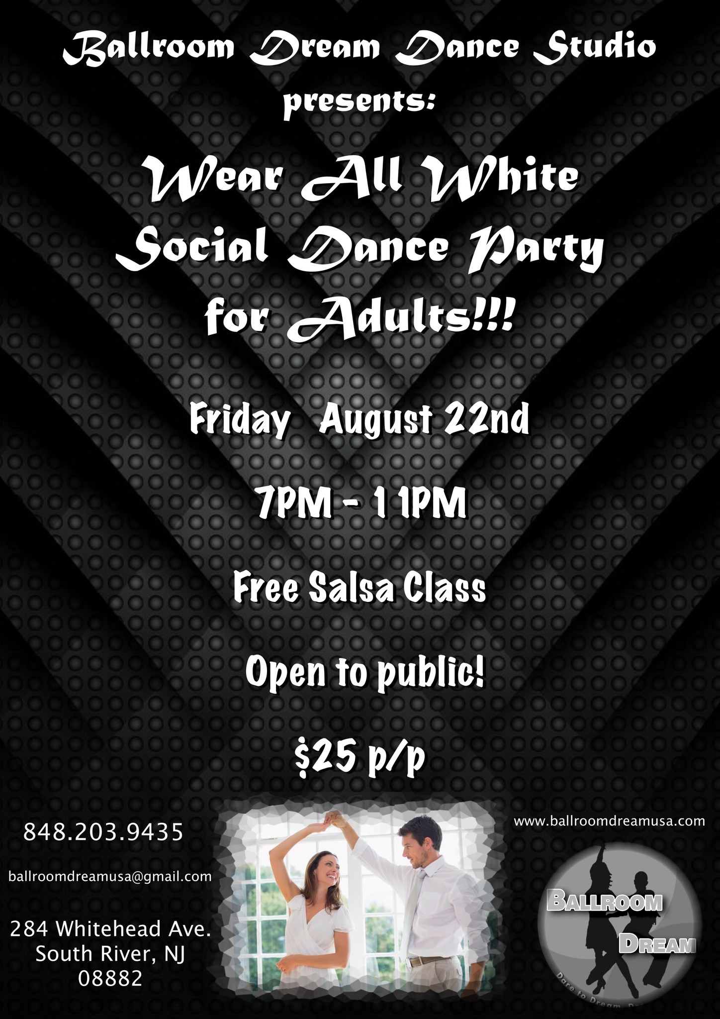 "WEAR ALL WHITE" DANCE SOCIAL!!!