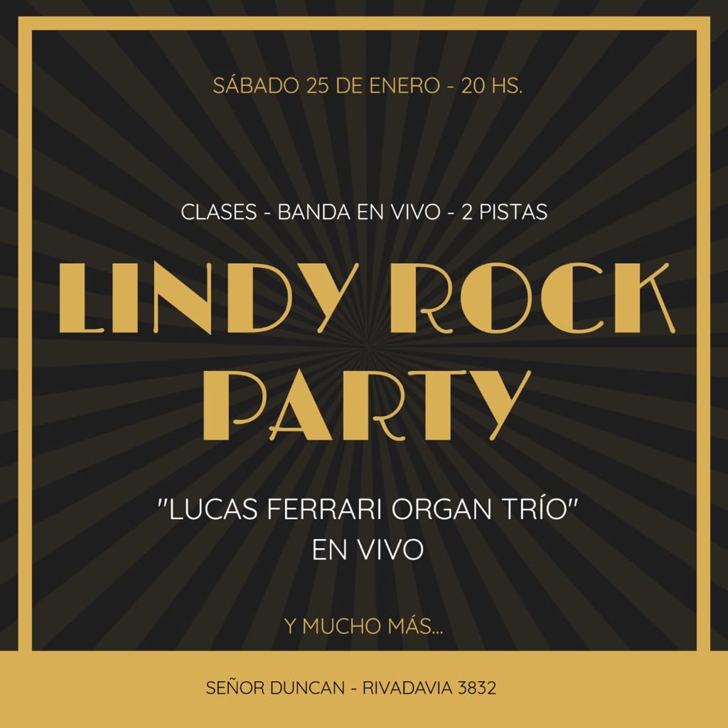 Primer Lindy Rock Party 2020!