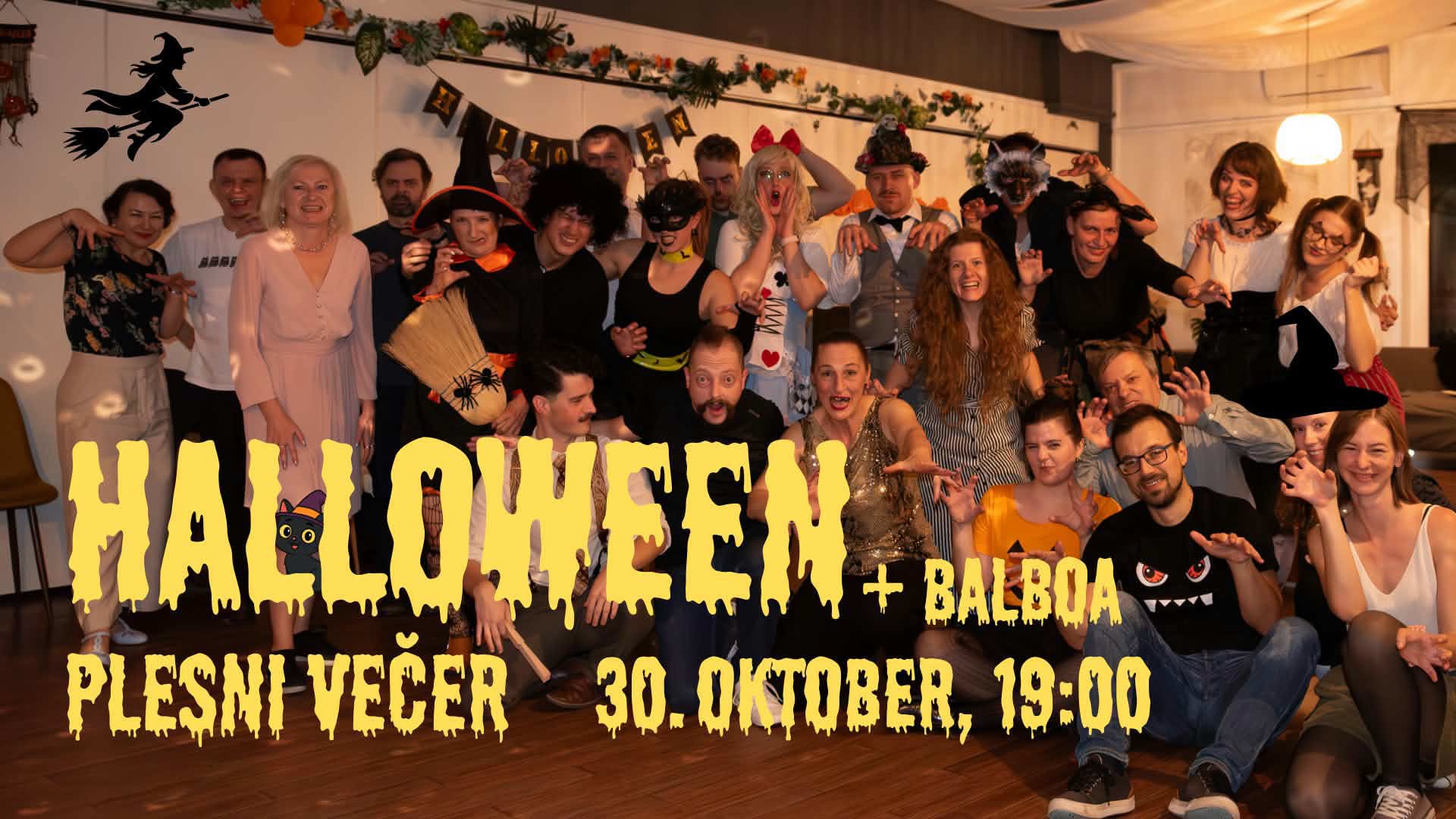 Halloween plesni večer s spoznavno delavnico balboe