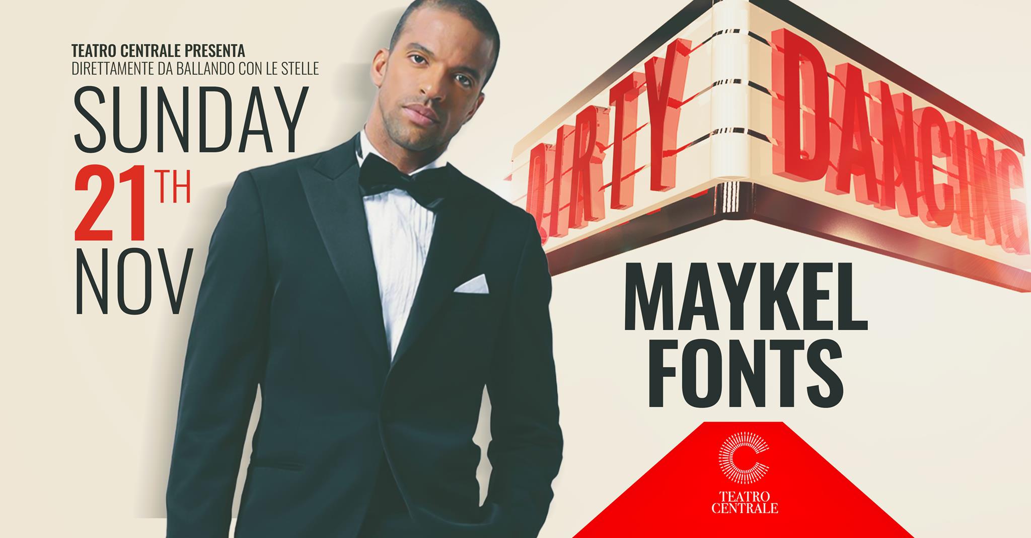 Teatro Centrale Sp.Guest Maykel Fonts (Dirty Dancing)