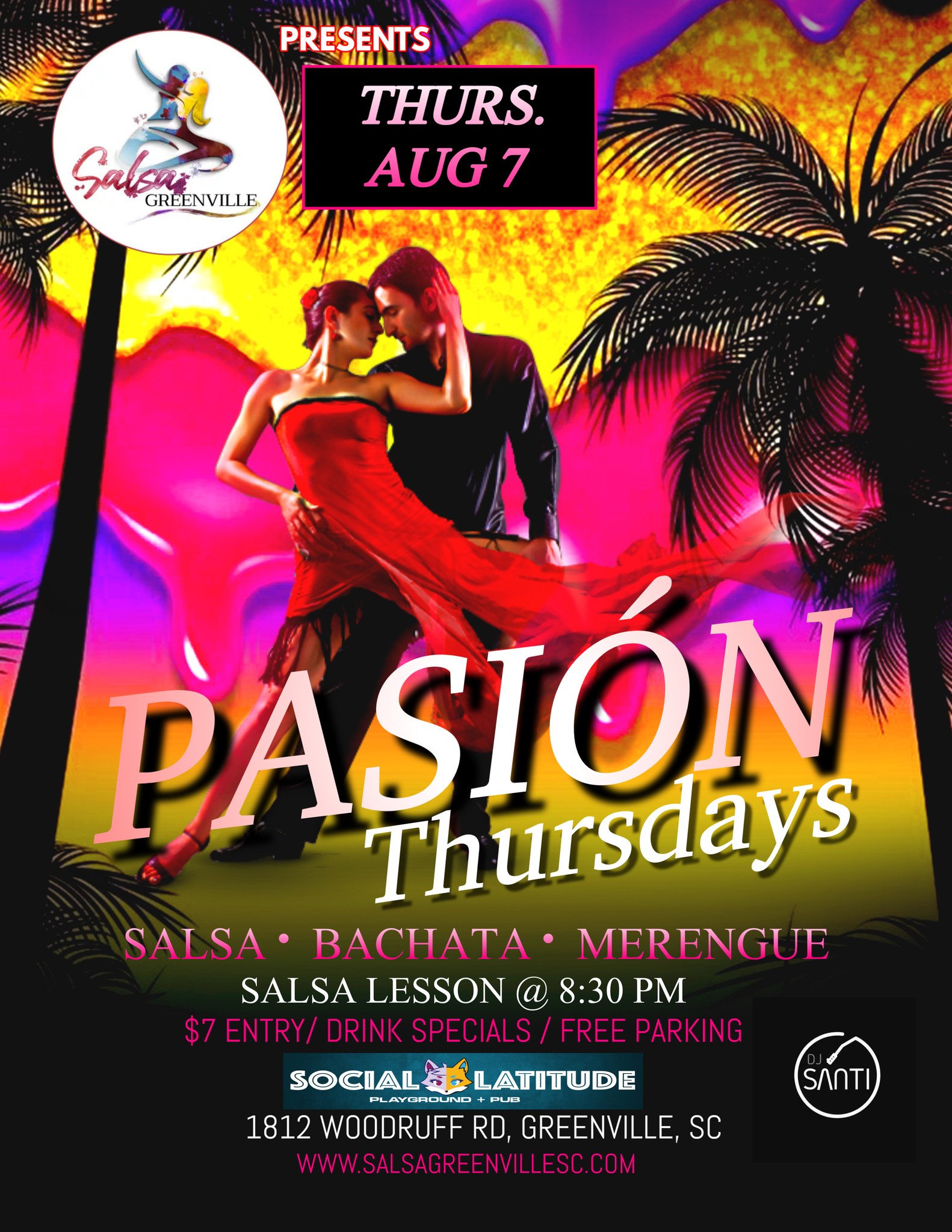 Ignite Your Salsa Passion! Pasión Thursdays