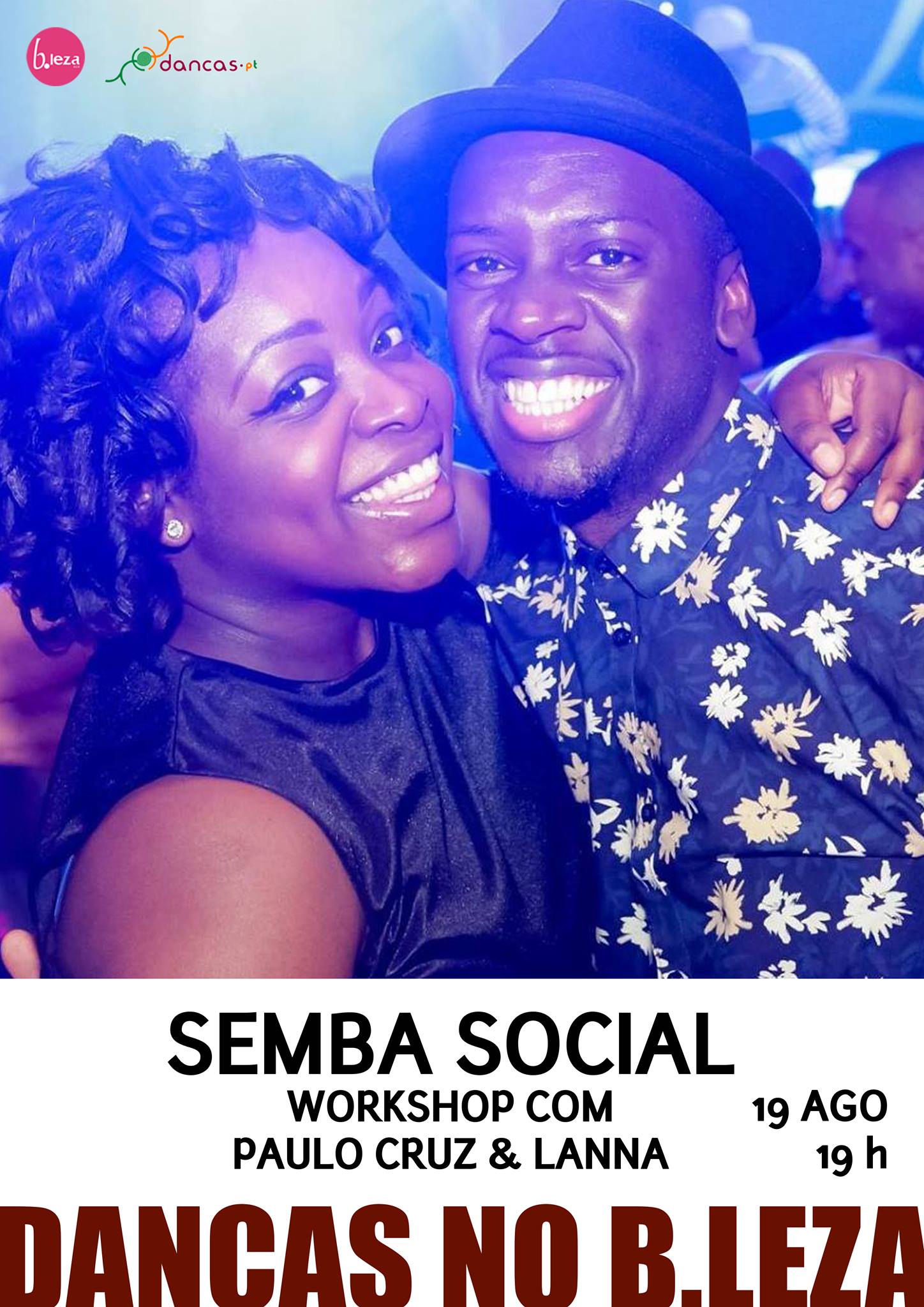 Danças no B.Leza**19ago**SEMBA social**wks Paulo Cruz&Lanna