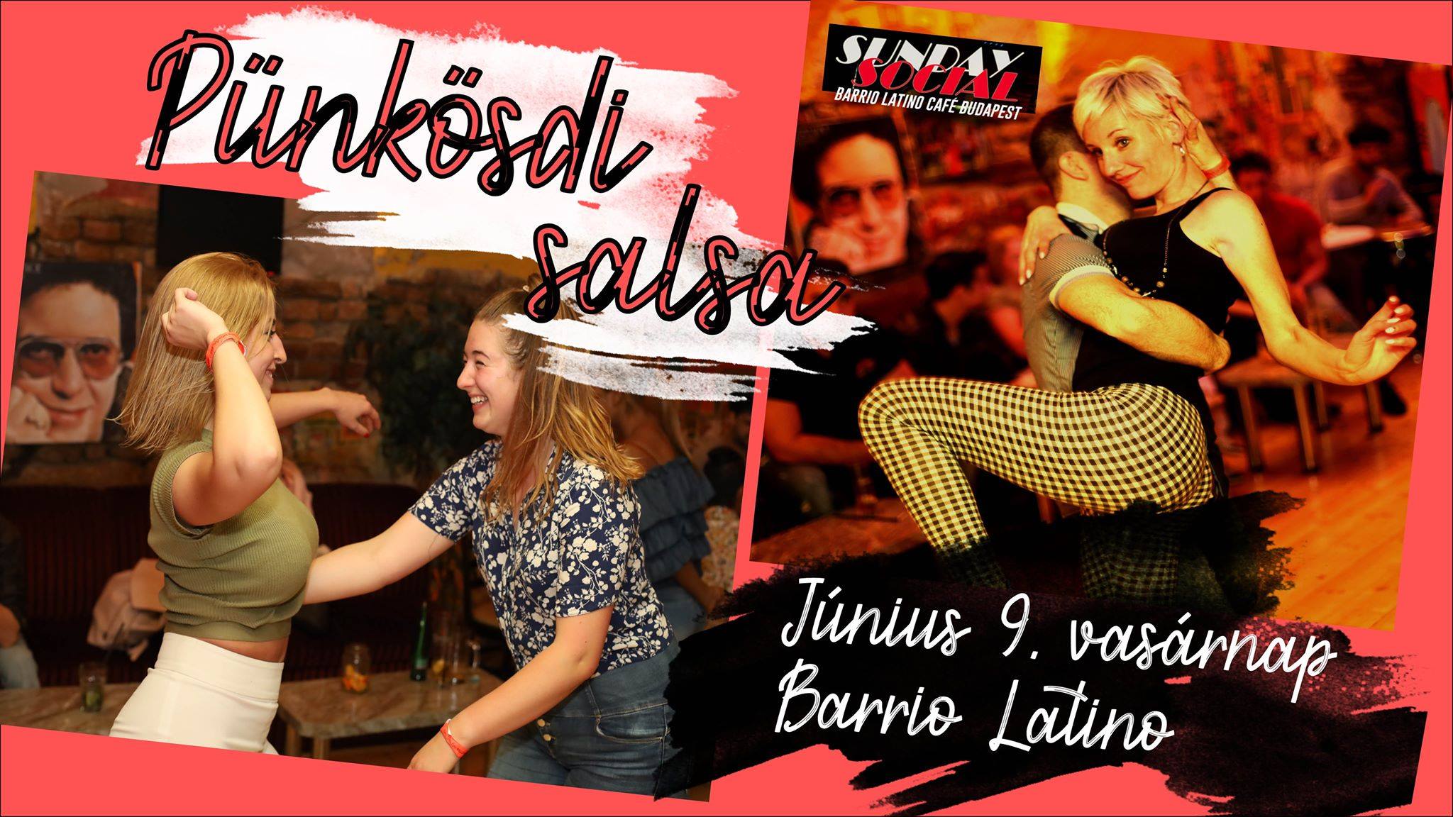 Pünkösdi Sunday Social NIGHT - Salsa+Bachata party