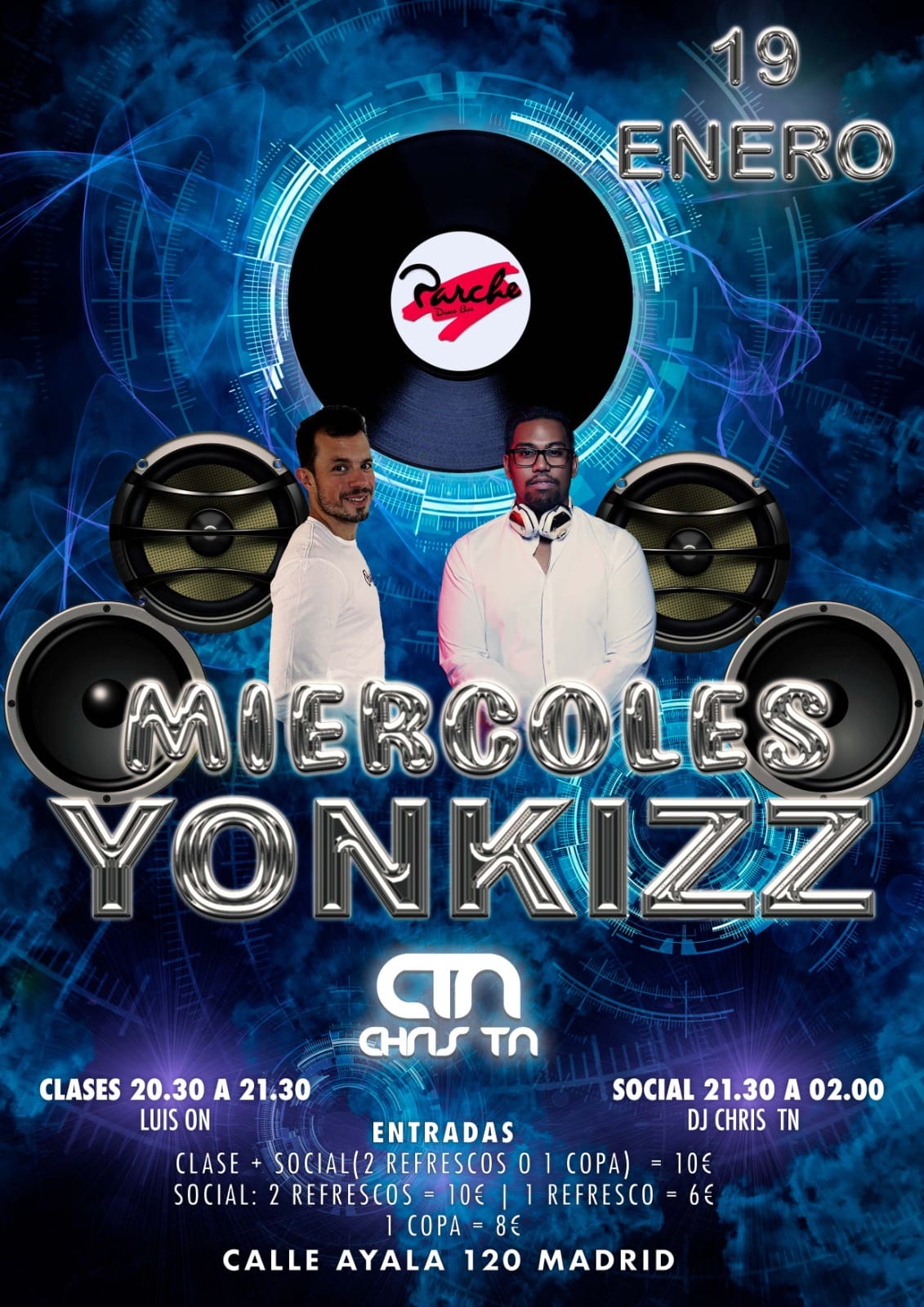 Miércoles Yonkizz 19 Enero
