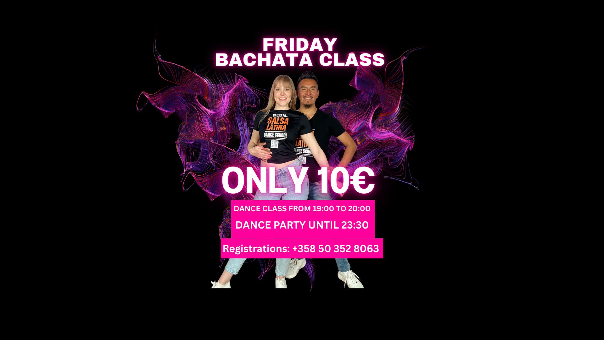 Friday Bachata Class & Party until 23:30