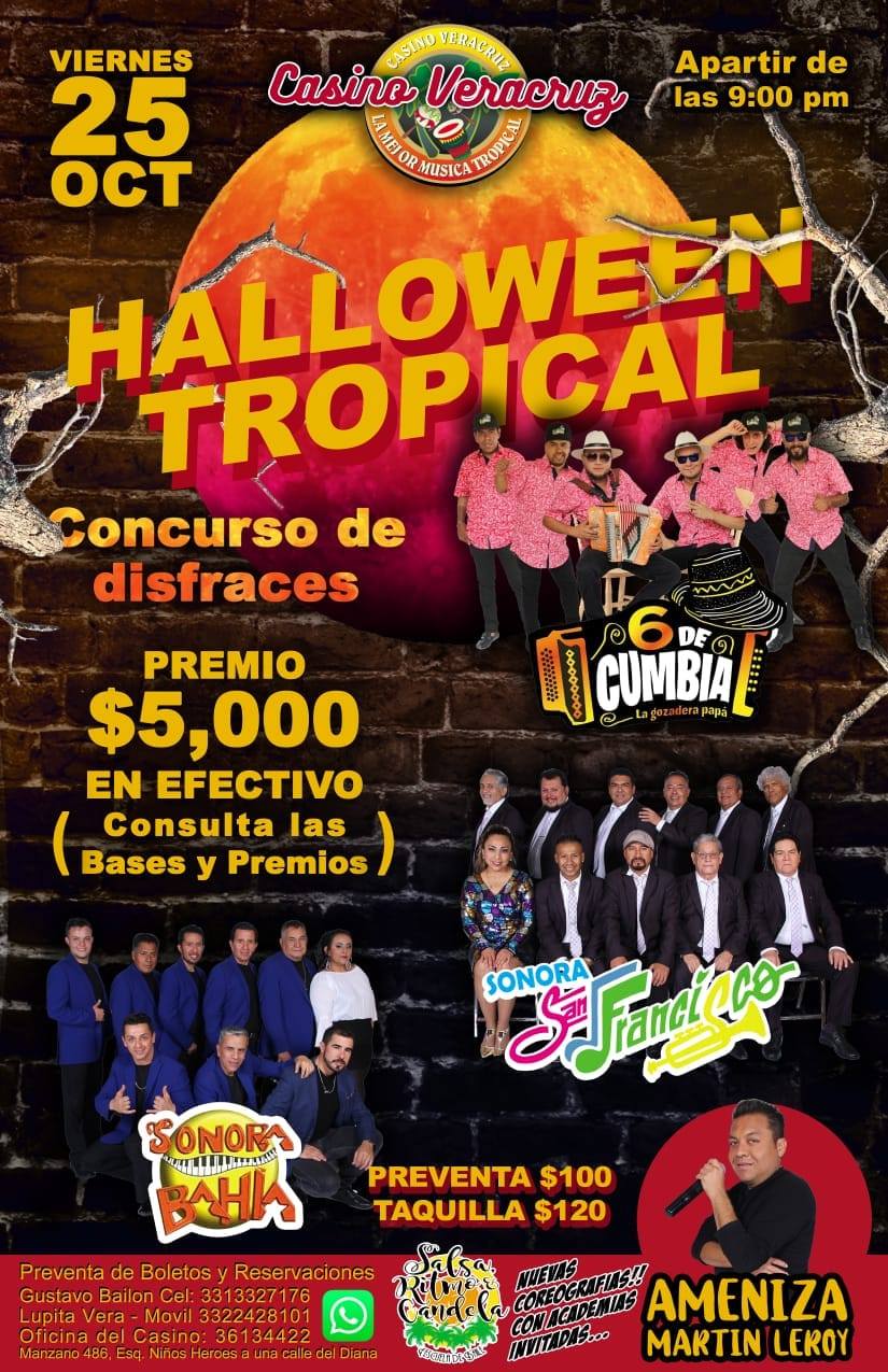 Halloween tropical
