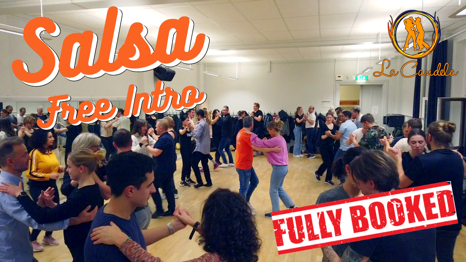 Salsa Prova-På i Malmö 💃🕺 Salsa Intro 🔥La Candela🔥 FULLY BOOKED