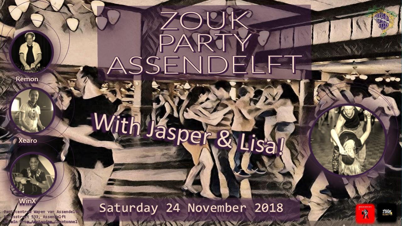 24 11 Zouk Party Assendelft!