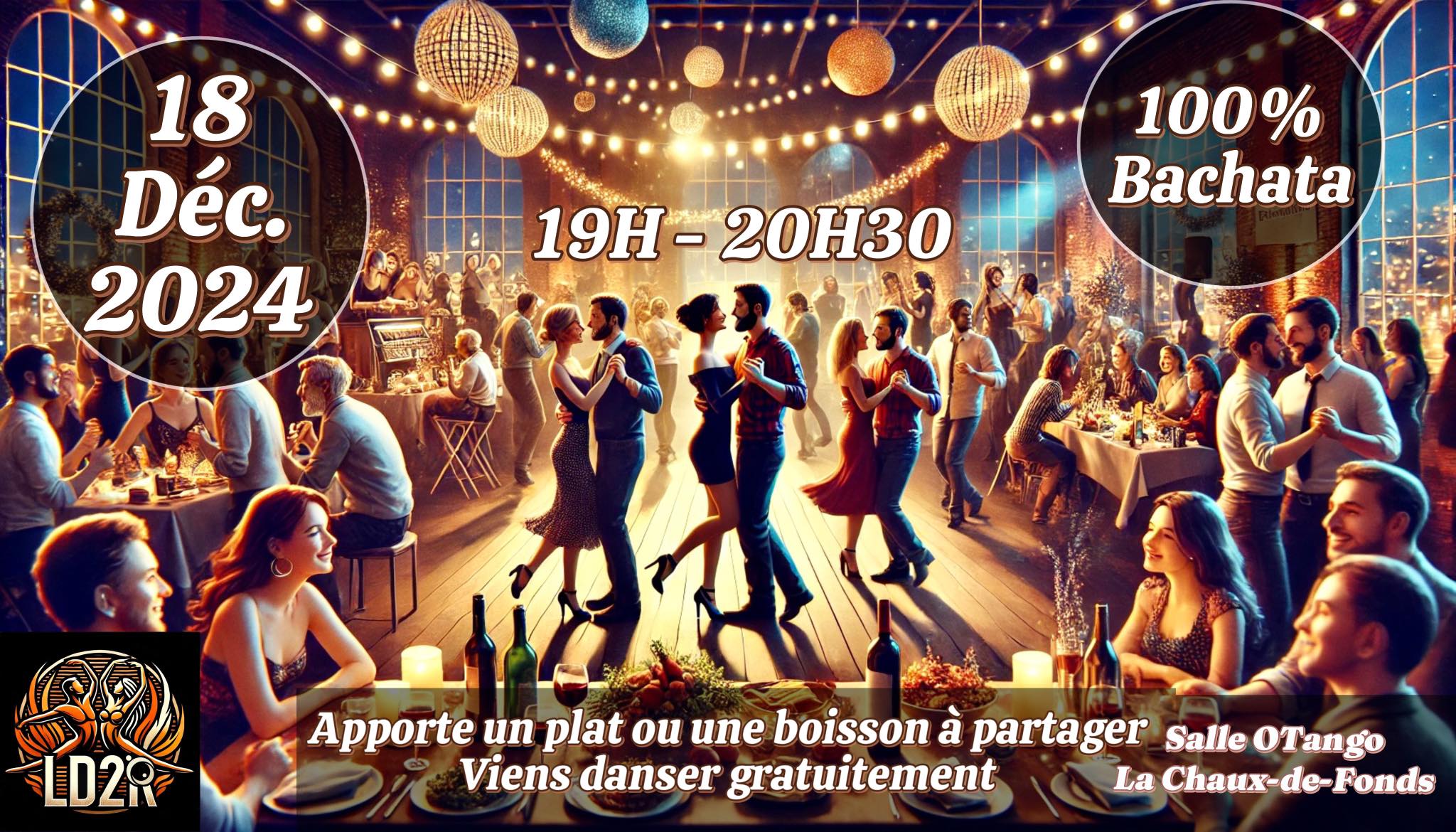 Pratique conviviale LD2R - 100% Bachata 💃🕺