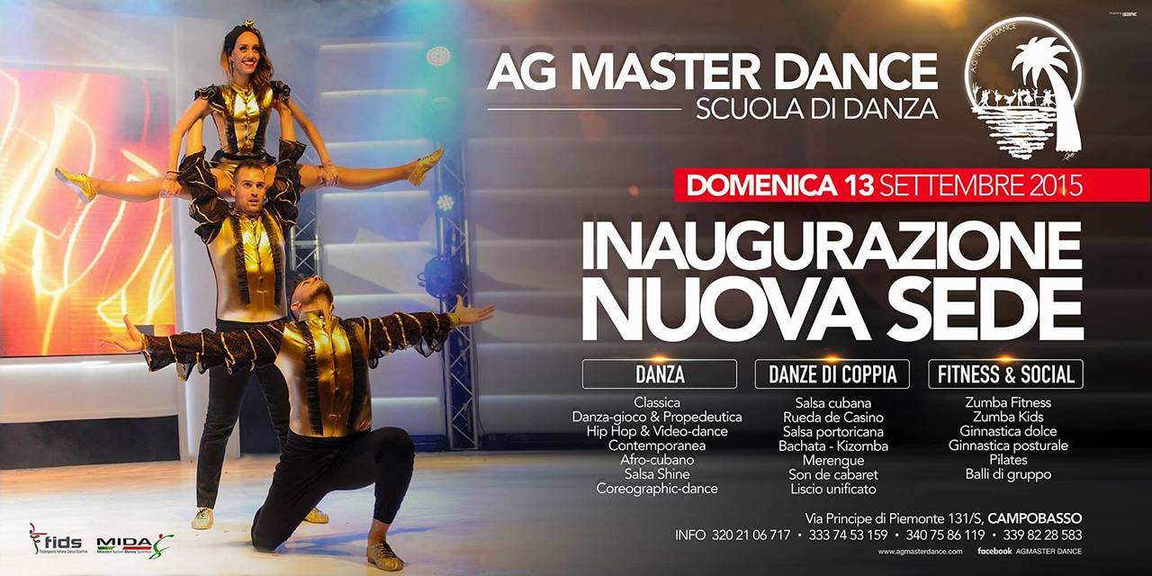 AG MASTER DANCE Inaugurazione NUOVA SEDE
