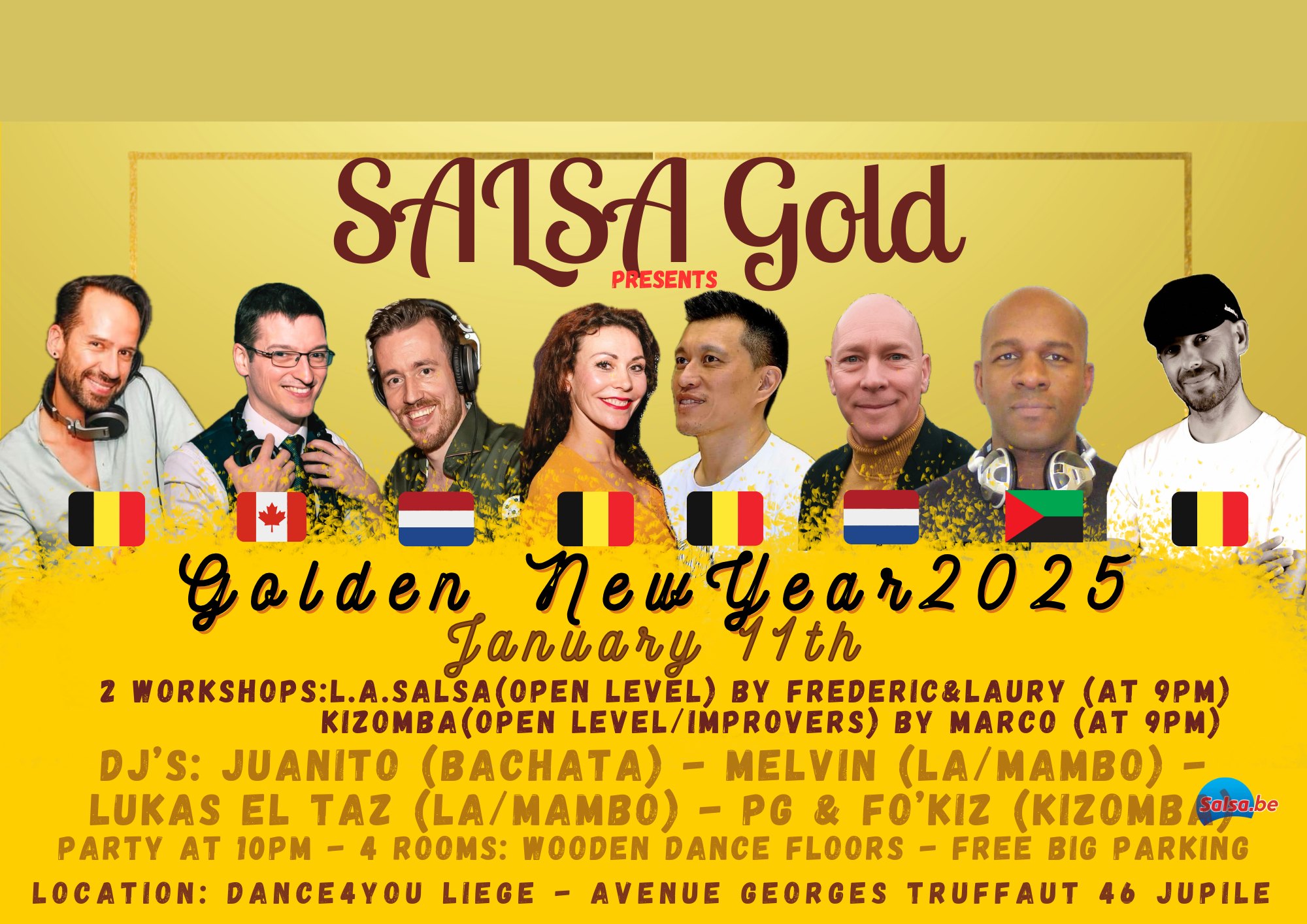 SALSA GOLD - GOLDEN NEWYEAR 2025