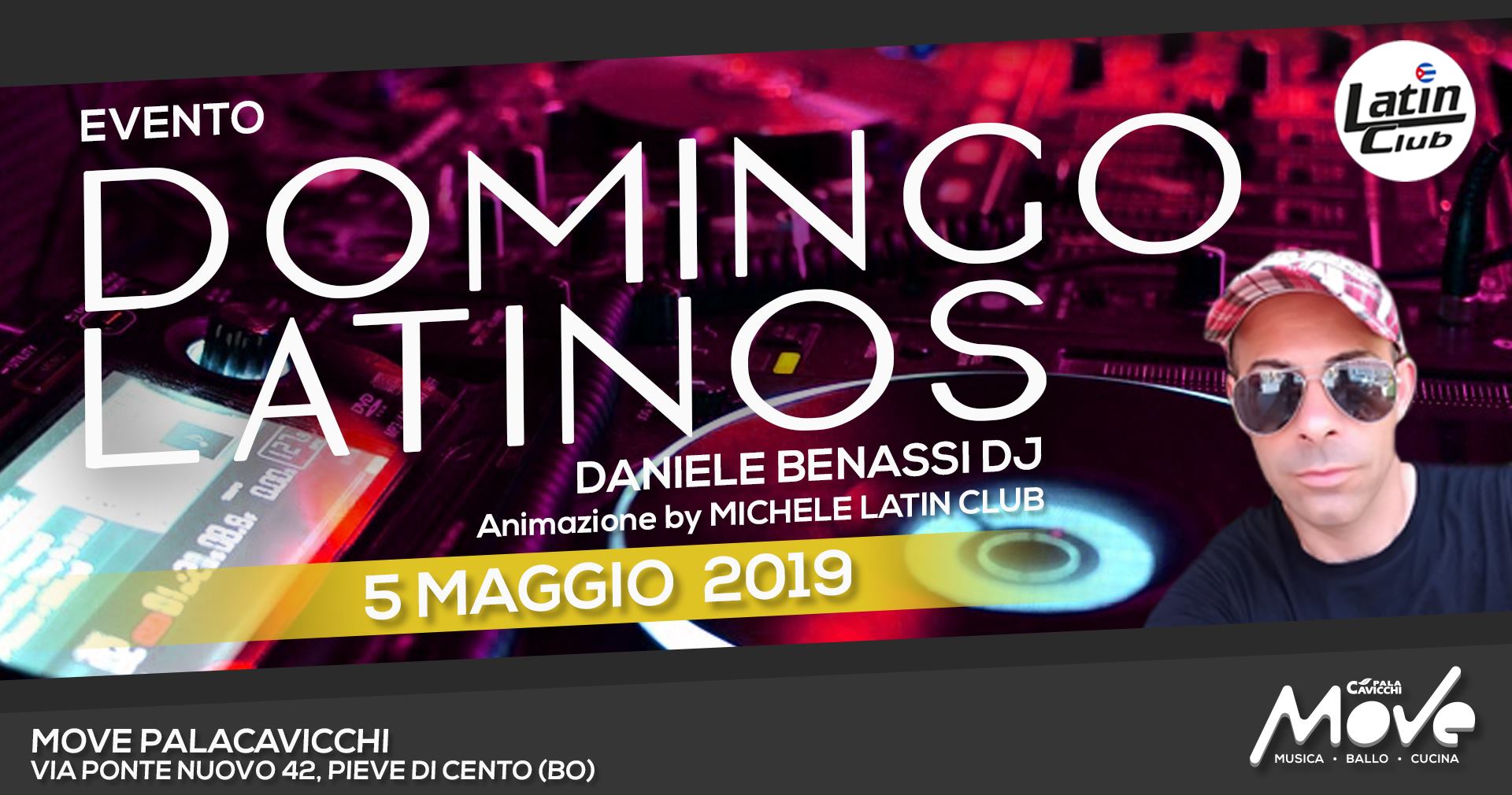 Domingo Latinos @Move - Domenica 5 Maggio