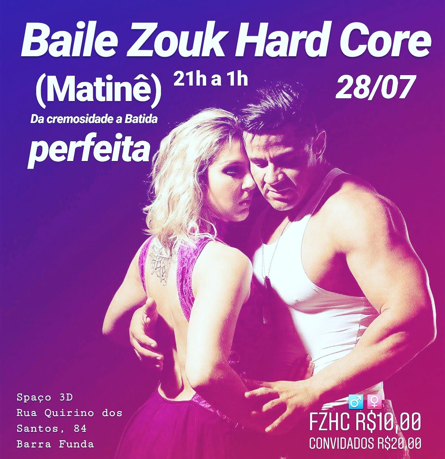 Baile Zouk Hard Core (Matinê 2a ED.)