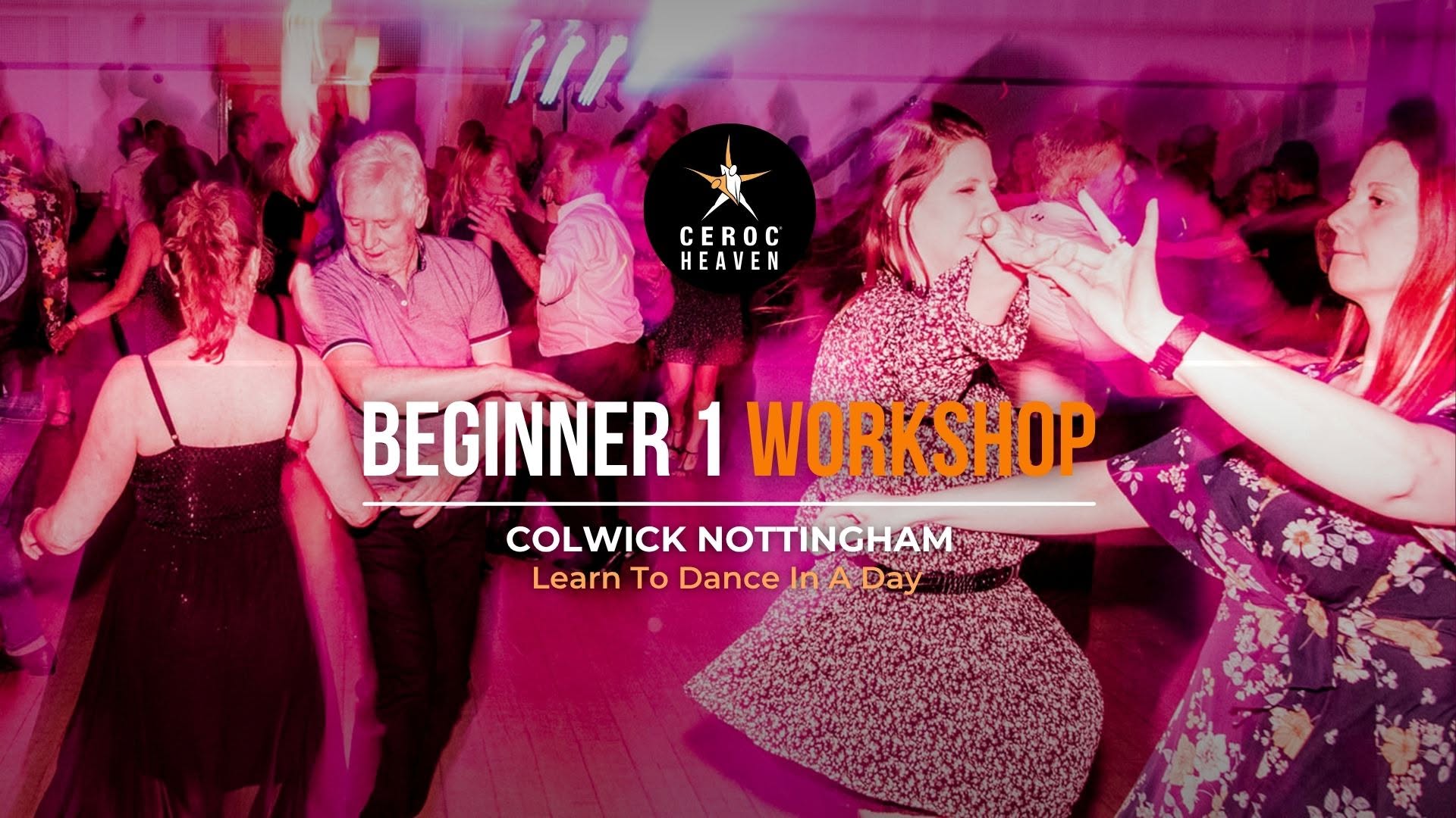 Beginner 1 Workshop Sat 12th Sep - Advanced Booking Only
