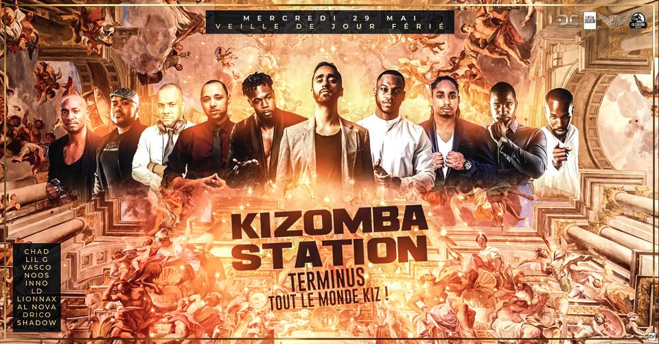 ❥ Mercredi 29 Mai (veille férié) - Kizomba Station - 5 salles ❥
