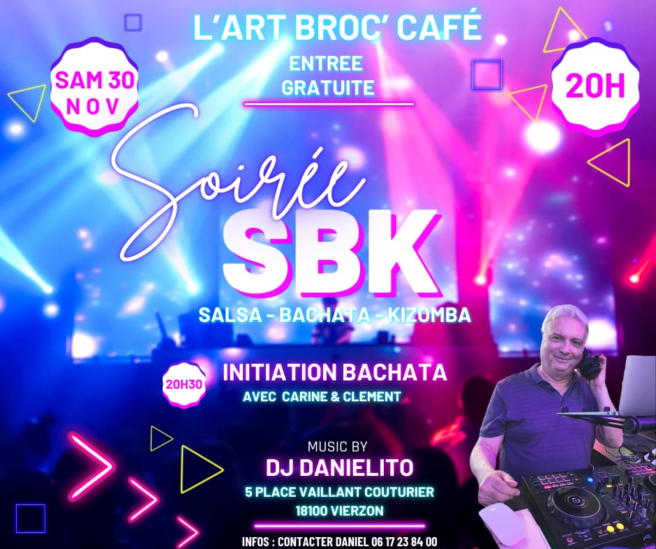 Soirée Sbk à L'ArtBroc Café