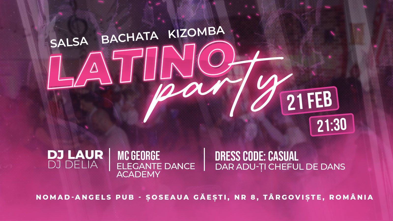 Latino Party Târgoviște Salsa-Bachata-Kizomba