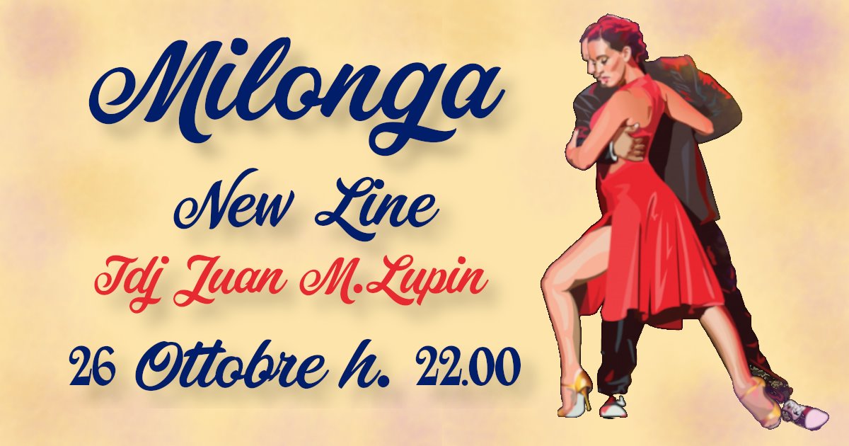 Milonga al New Line con Tdj Lupin