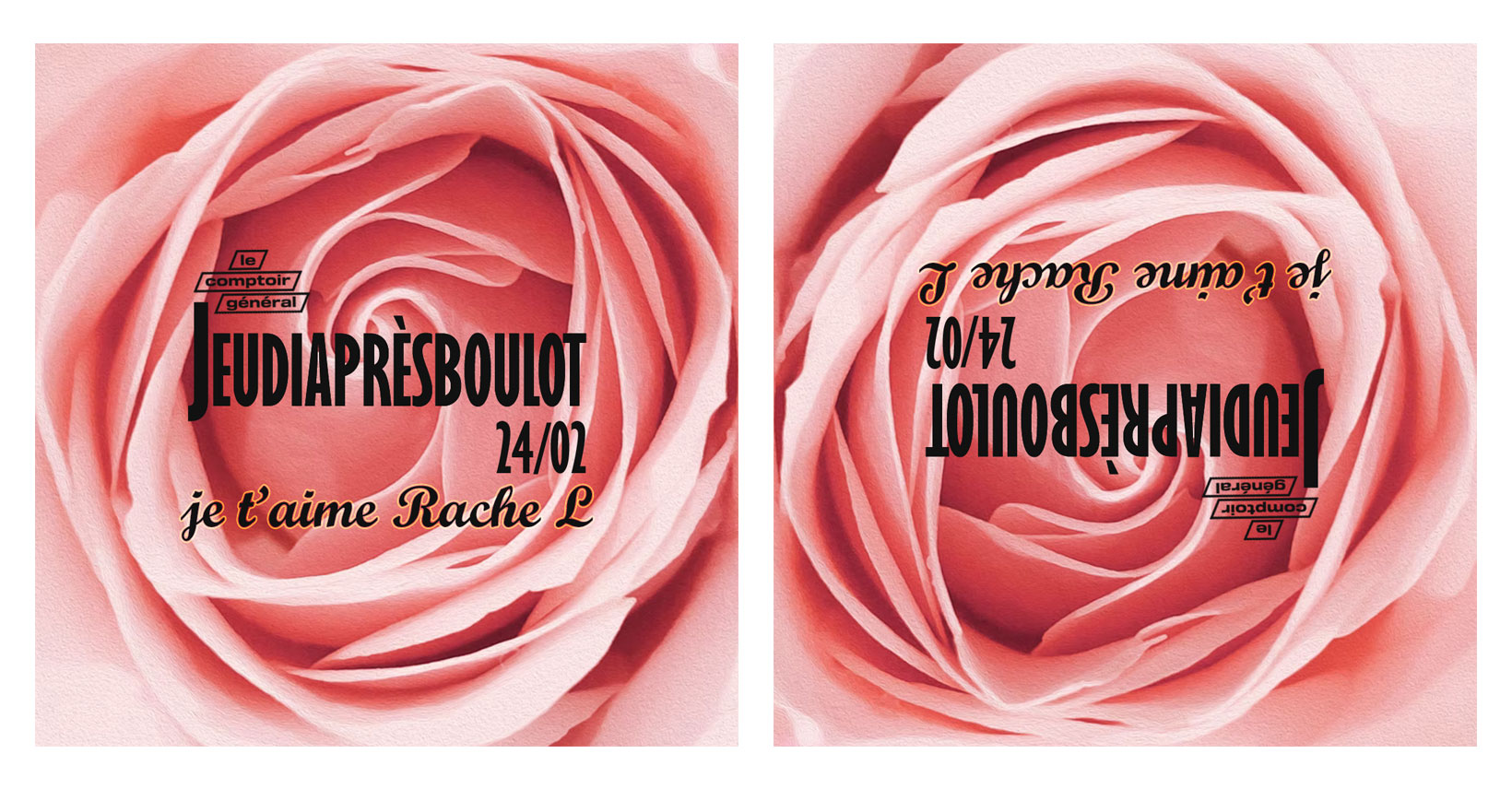 • Jeudi après le boulot • Je t'aime Rache L • World - Funk - House •