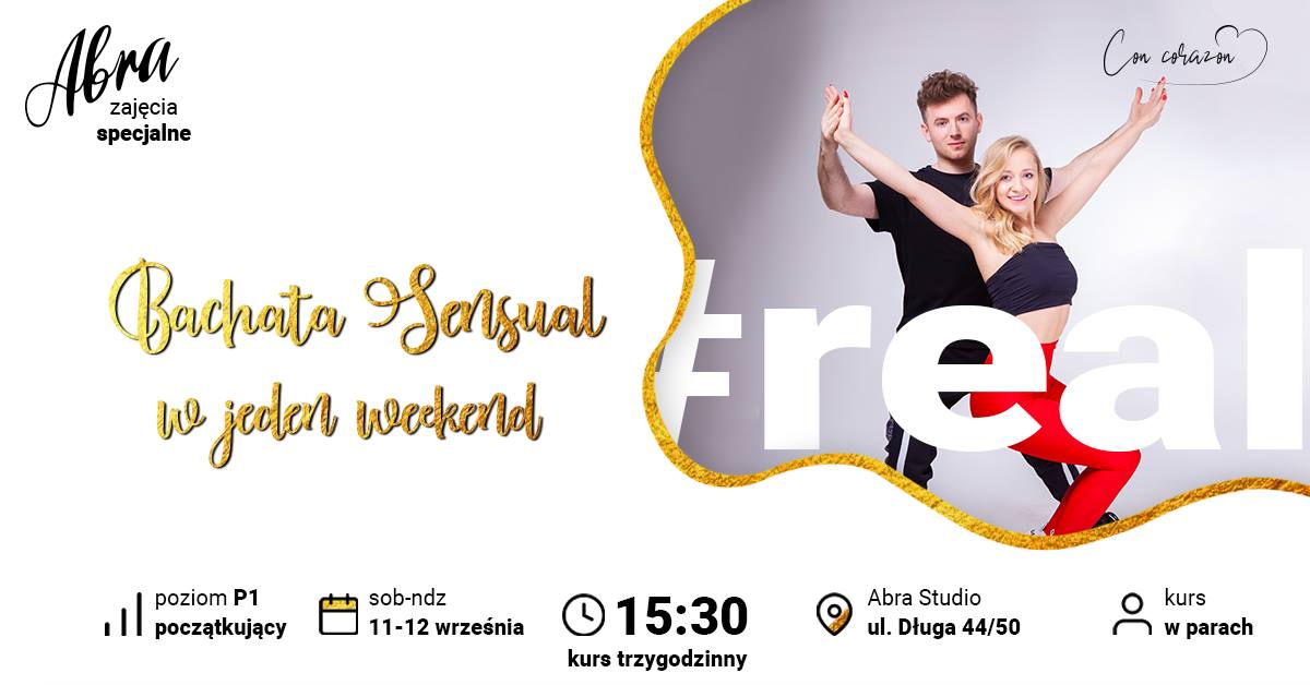 Bachata Sensual dla początkujących w jeden weekend!