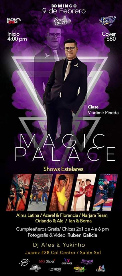 Magic Palace Febrero Loco Domingo 09 Febrero