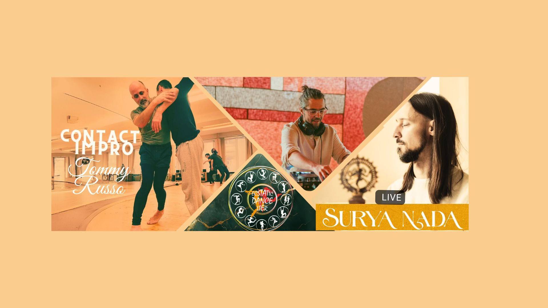 Ecstatic Dance Live Surya - Ben Chi & Contact Impro Tommy
