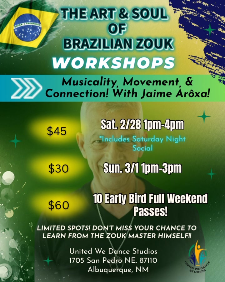The Art & Soul of Brazilian Zouk With Jaime Arôxa!