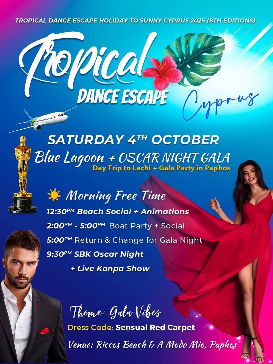 TROPICAL DANCE ESCAPE HOLIDAYS