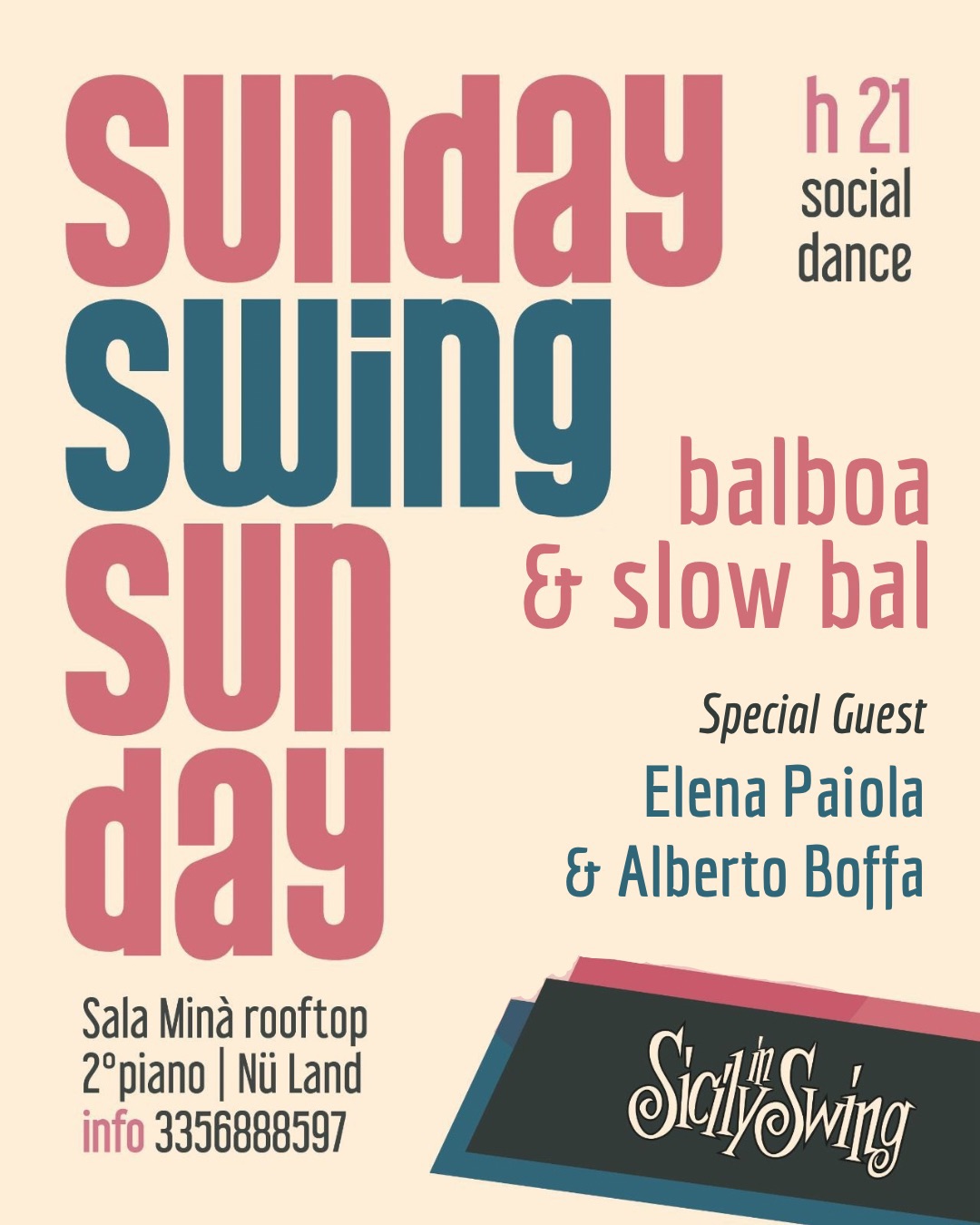 Sunday Swing Sunday - Balboa & Slow bal