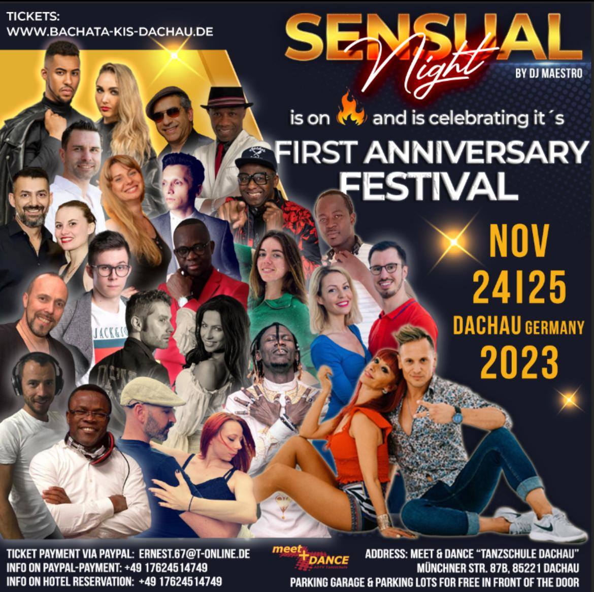 SENSUAL NIGHT Dachau-1st Anniversary Festival
