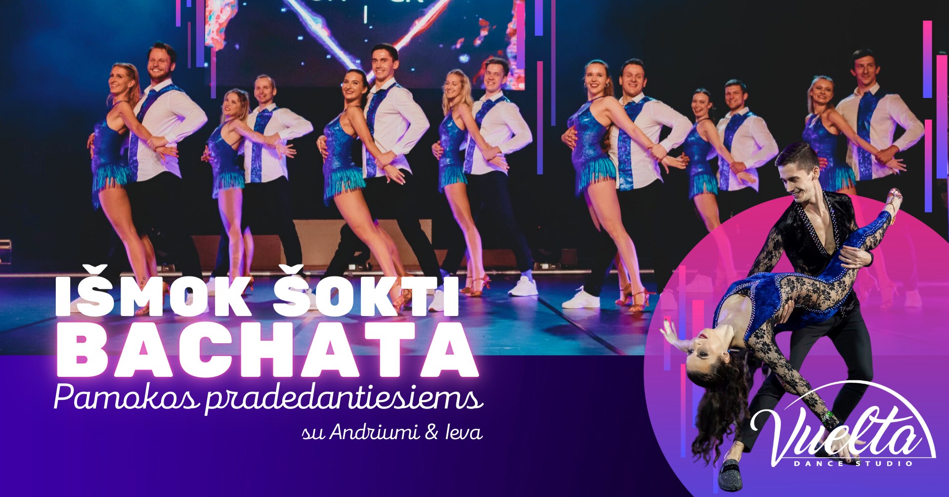Bachatos pamokos pradedantiesiems